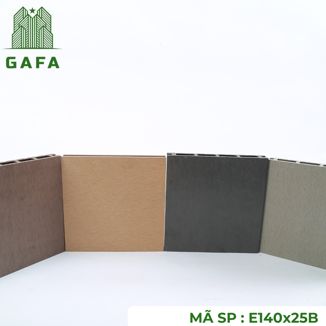 Sàn gỗ nhựa 4 lỗ vuông Gafa
