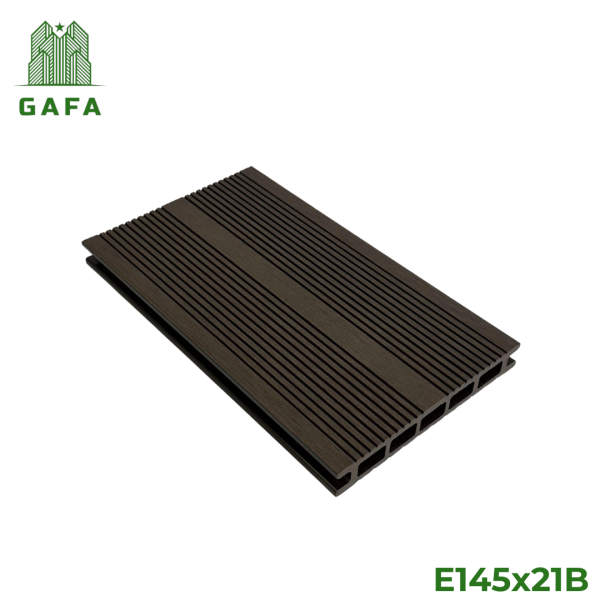 Sàn gỗ nhựa 5 lỗ chữ nhật GAFA - Kích Thước 145x21 [E145X21B] - Hình ảnh 2