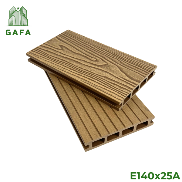 Sàn gỗ nhựa 4 lỗ vuông GAFA