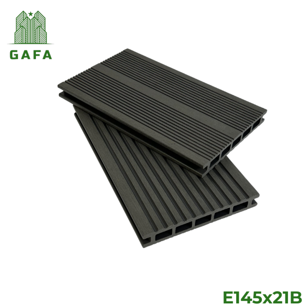 Sàn gỗ nhựa 5 lỗ chữ nhật GAFA - Kích Thước 145x21 [E145X21B] - Hình ảnh 5