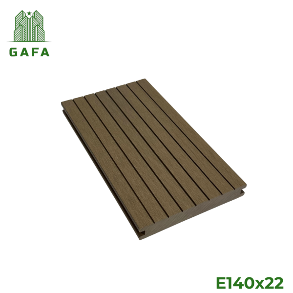 Sàn gỗ nhựa đặc GAFA [Mặt CHÀ NHÁM] - Kích thước 140x22 [E140x22] - Hình ảnh 4