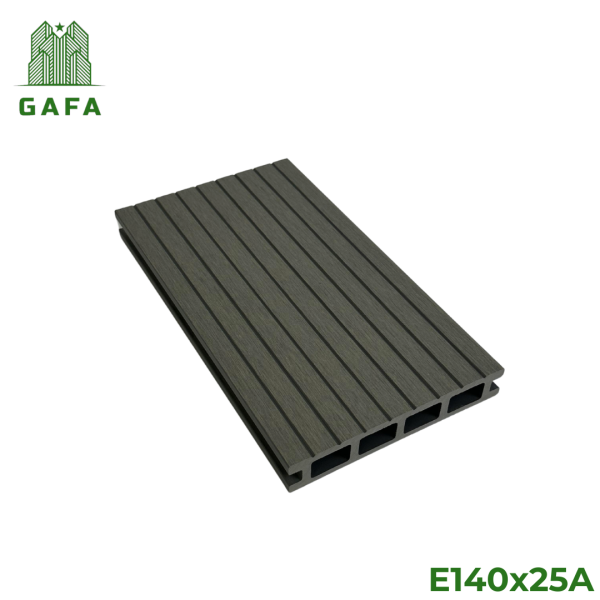 Sàn gỗ nhựa 4 lỗ vuông GAFA [Mặt Vân 3D] - Kích thước 140x25 [E140x25A] - Hình ảnh 5