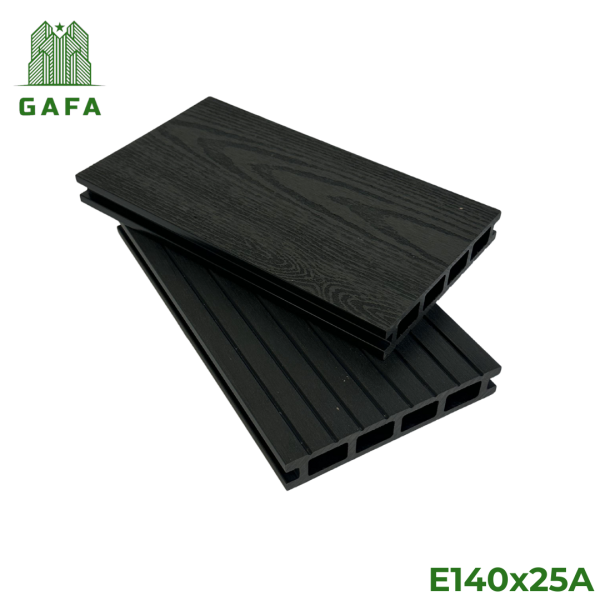 Sàn gỗ nhựa 4 lỗ vuông GAFA [Mặt Vân 2D] - Kích thước 140x25 [E140x25A] - Hình ảnh 2
