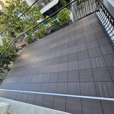 Ứng dụng vỉ gỗ nhựa ngoài trời Gafa