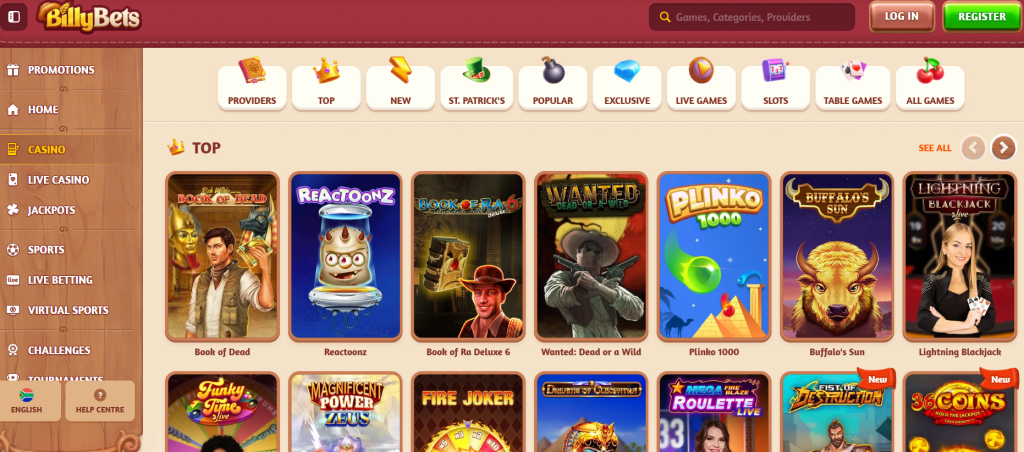 The Thrilling World of Online Casino Games