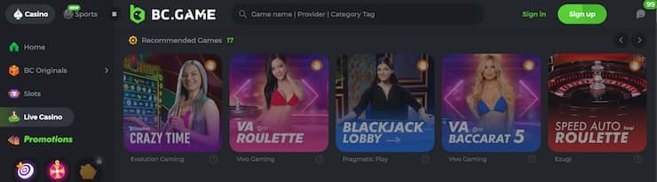 Discover the Excitement of BC.Game Casino USA Discover the Excitement of BC.Game Casino USA